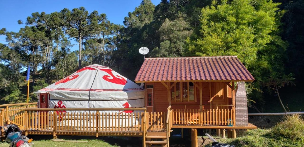 Casa Campo Yurt 3 Aconchego Tenda Mongolica Wifi Urubici Buitenkant foto